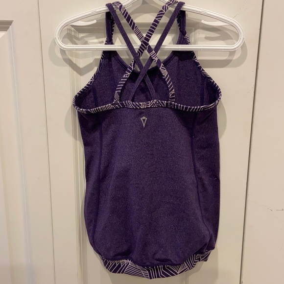 Ivivva Plum Double Strap Spaghetti Strap Tank Top - Picture 5 of 8